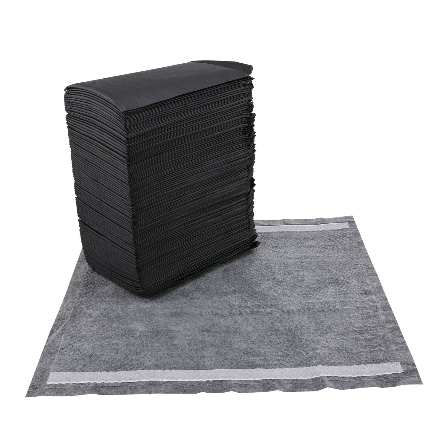 (2 Pack) Activated Charcoal Leak-Resistant Training Pads for Dogs, 23In X 23In, 100 Count