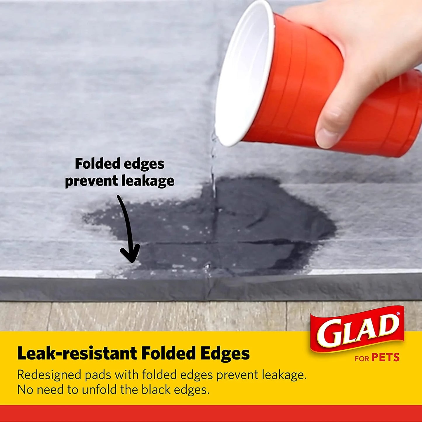 (2 Pack) Activated Charcoal Leak-Resistant Training Pads for Dogs, 23In X 23In, 100 Count
